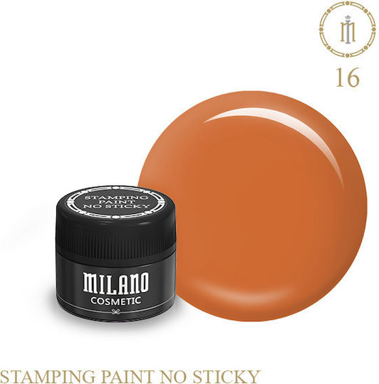 Milano Cosmetic Nail Gel Orange 6ml