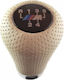 Shift Knob for BMW Series 1 / E87 / Series 3 / E30 / E36 / E46 / E90 / E91 / E92 / Series 5 / E34 / E39 / E60 / Series 6 / Series 7 / X1 / X3 / X5 / E53 / Z4 / Z8 Beige