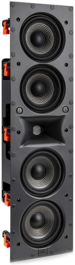 JBL Studio 6 Theater Εντοιχιζόμενο Ηχείο 100W (Τεμάχιο) Μαύρο