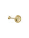 Anartisi A6 Holdback Perete din Metal Auriu 1buc