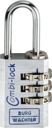 Burg Wachter Padlock Brass Combination 20mm 1pcs