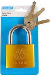 Padlock Brass with Key 32mm 1pcs