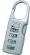 Padlock Γάντζος Combination 1pcs