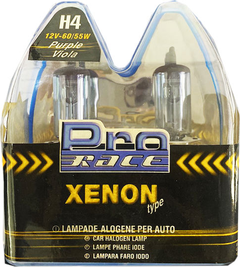 Protype Lămpi Autoturismului H4 Xenon Violet 12V 55W 2buc