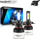 Nighteye Λάμπες Αυτοκινήτου H4 / S2 LED 6500K Ψ...