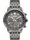 DAS.4 Herrenuhr Batterie mit Gray Metallarmband