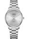 Jaga Men's Watch 41mm Battery with Silver Metal Bracelet