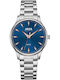 Jaga Men's Watch 41mm Battery with Stainless Steel Bracelet Silver