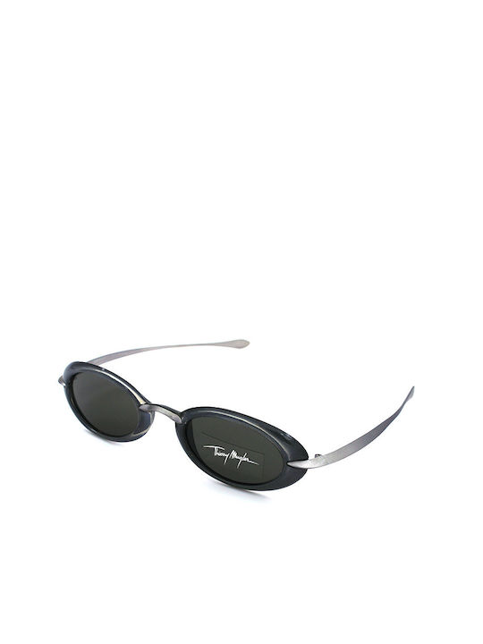 Mugler Women's Sunglasses with Gray Frame and Black Lens 6504 16 C3