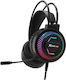 Xtrike Me GH-510 Over Ear Gaming Headset cu conexiune USB Negru