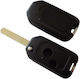 Foldable Car Key Shell with Blade with 2 Buttons for Honda