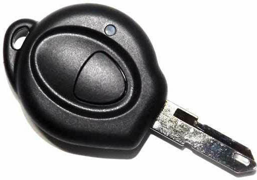 Carcasă cheie auto cu lamă cu 1 buton pentru Peugeot