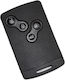 Renault Car Key Shell with 4 Buttons for Renault