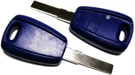Carcasă cheie auto cu lamă cu 1 buton pentru Fiat