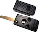 Foldable Car Key Shell with Blade with 2 Buttons for Honda