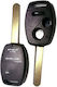 Car Key Shell with Blade with 3 Buttons for Honda