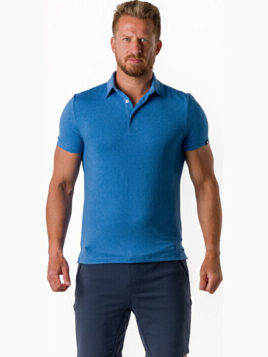 Northfinder Polo Short Sleeve Blouse Blue