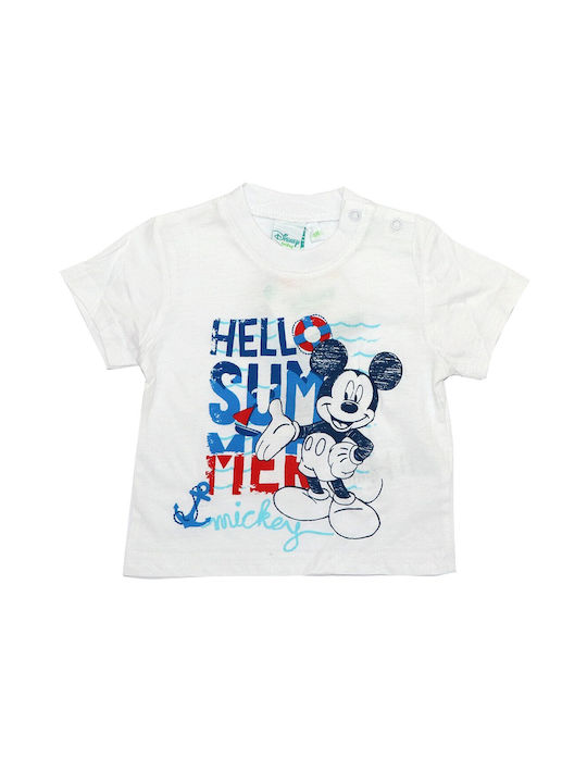 Disney Kinder-T-Shirt Weiß