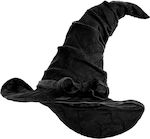 DELUXE Carnival Hat Black for Halloween