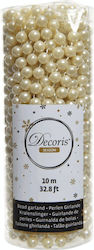 Christmas Garland with Beads Gold Christmas Garland with Beads Gold
