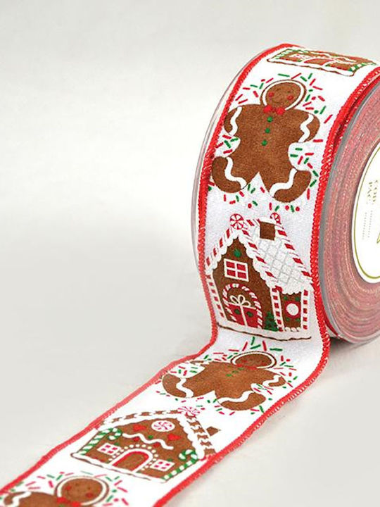 Kappa Decor Crăciun Panglică Gingerbread Multicoloră 900x5.5cm 1buc