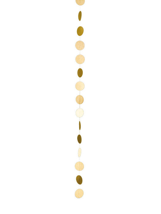 Christmas Garland Gold 180x5cm 1pc