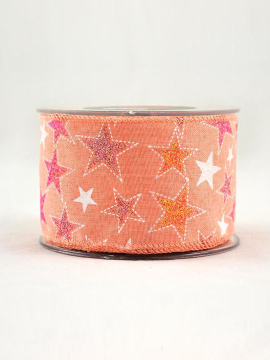 Christmas Ribbon Pink 900x4.3cm 1pc