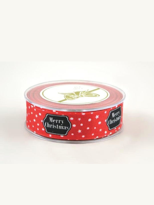 Kappa Decor Christmas Ribbon Red 1pc