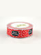 Kappa Decor Christmas Ribbon Red 1pc