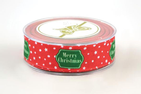 Kappa Decor Christmas Ribbon Red 900x4cm 1pc