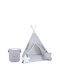 Kids Indian Teepee Play Tent 1770/PRE Gray