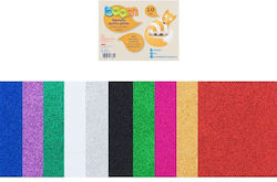 Boom Αφρώδες Χαρτί Glitter A4 10 Φύλλα Boom Αφρώδες Χαρτί Glitter A4 10 Φύλλα