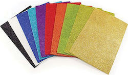 Colorfix Αφρώδες Χαρτί Glitter No2 σε Μπλοκ 10 Φύλλων 20x30εκ.