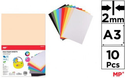 Madrid Papel Foam Paper Block 10 Sheets