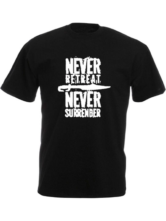 Sparta Never T-shirt Schwarz