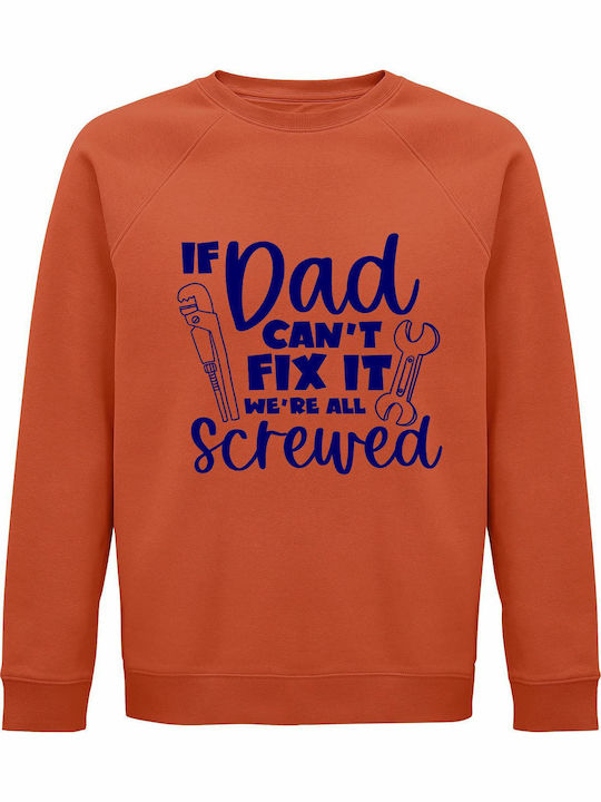 DAD Sweatshirt Orange