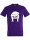 I T-shirt Purple Cotton