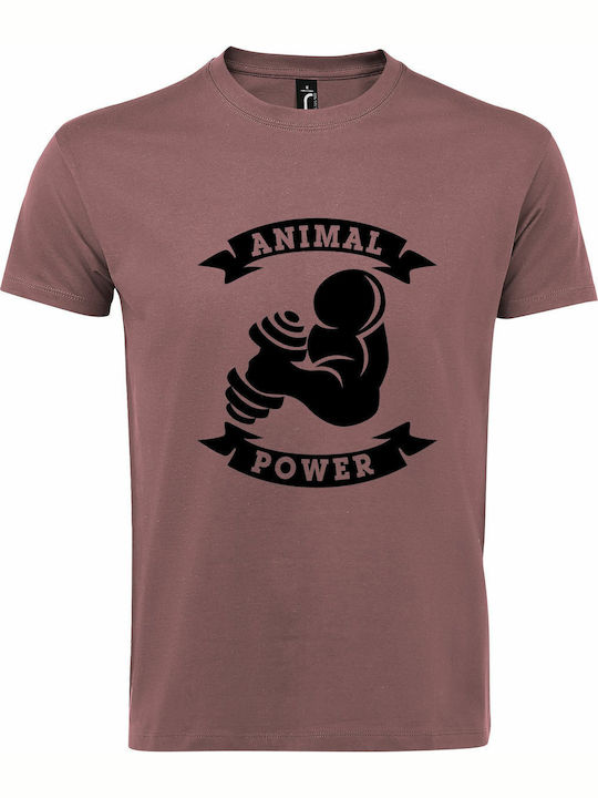 Animal T-shirt Rosa Baumwolle