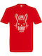 Me T-shirt Red Cotton