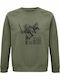 Sweatshirt Iron Maiden Khaki