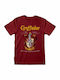 Heroes INC T-shirt Harry Potter Burgundy Cotton