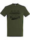 GRANDPA T-shirt Khaki Baumwolle