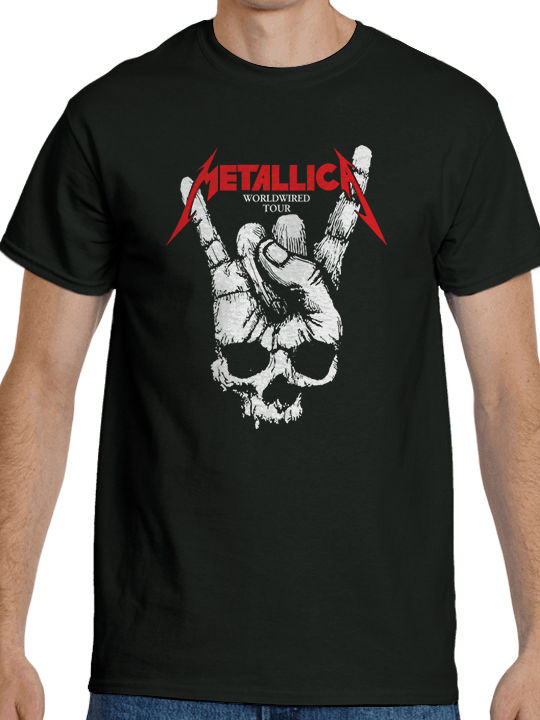 Tour T-shirt Metallica Schwarz
