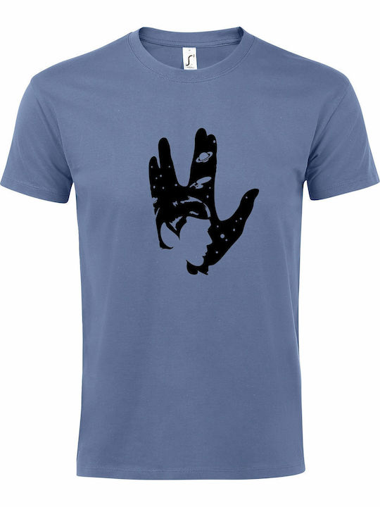 kirikoko T-shirt Star Trek σε Μπλε χρώμα