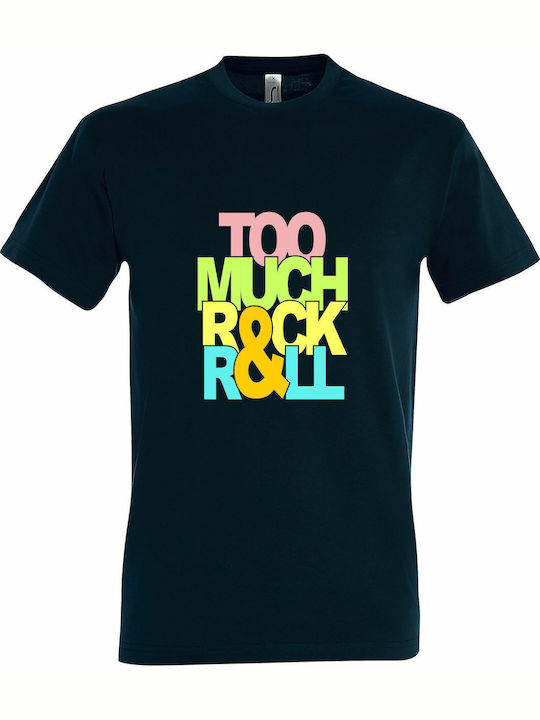 Too T-shirt Blue Cotton