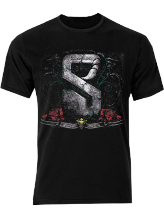 T-shirt Scorpions Black