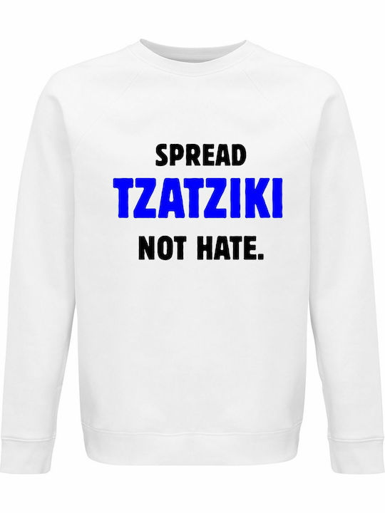 Not Hate Sweatshirt White