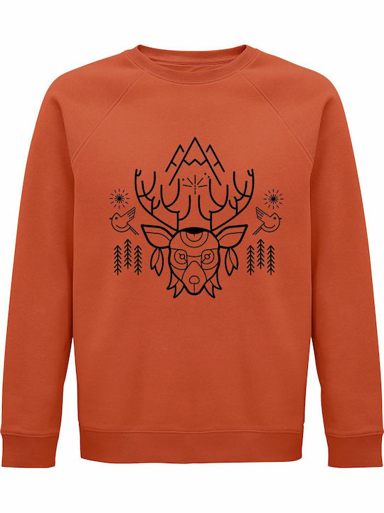 Winter Sweatshirt Orange