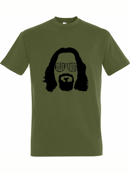 The Dudes Abides, The Big Lebowski T-shirt Χακί...