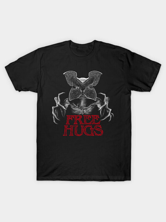 Frisky Free T-shirt Stranger Things Black